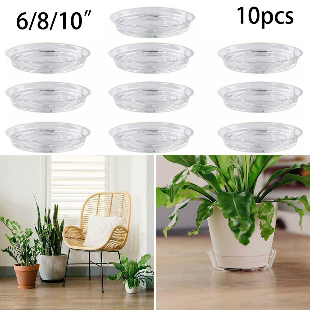 Drip Tray Saucer - 10pc Garten Pflanze Untertasse Tropf Tablett