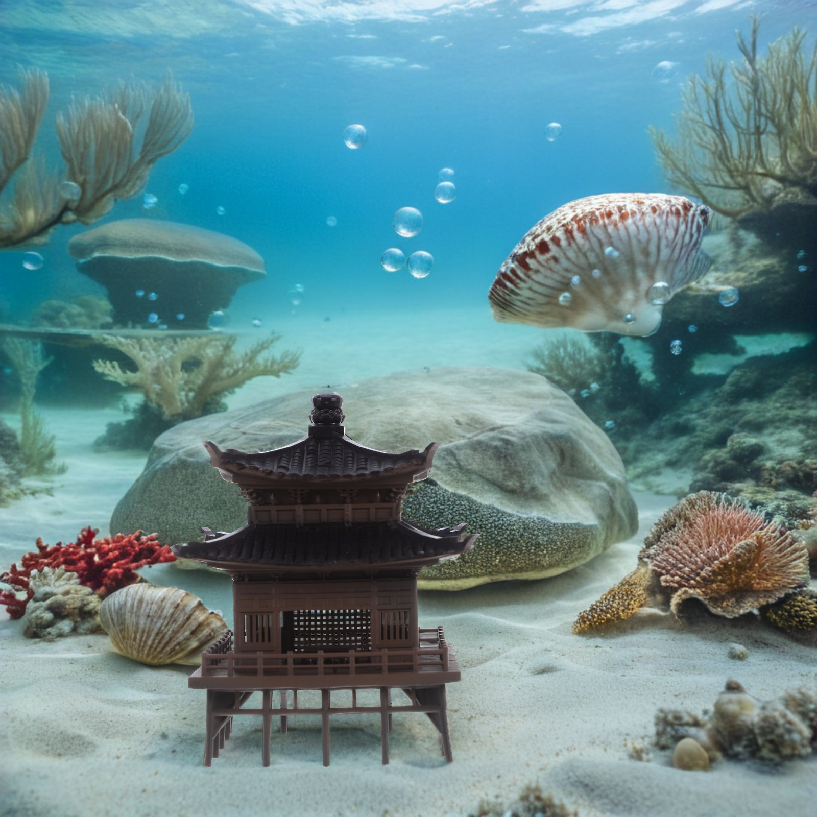 Miniatur-Chinesischer Pavillon – Bonsai Garden Landscape Design Bewertung und Preis