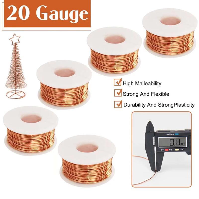 10 m blanker Kupferdraht, rein – Copper Wire Roll Bewertung und Preis
