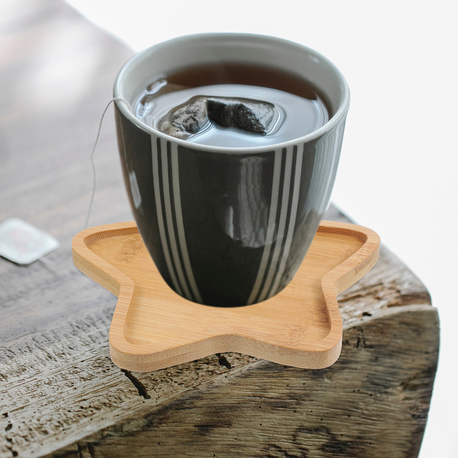 4 Stück Bambus-Blumentopf-Unte – Drip Tray Saucer Bewertung und Preis