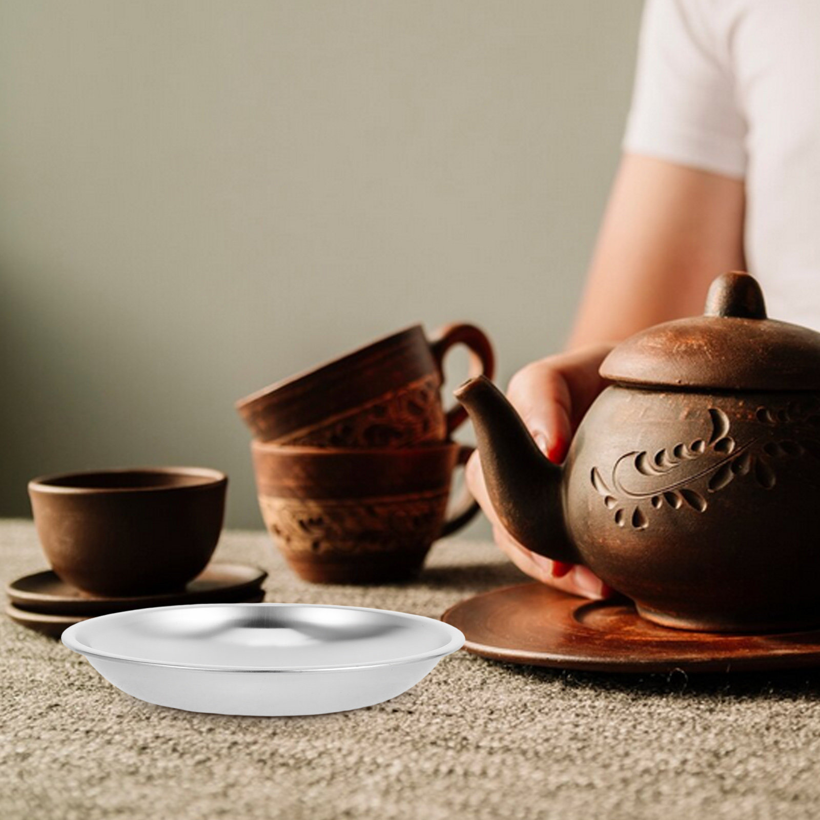 Edelstahl-Teetassenuntersetzer – Drip Tray Saucer Bewertung und Preis